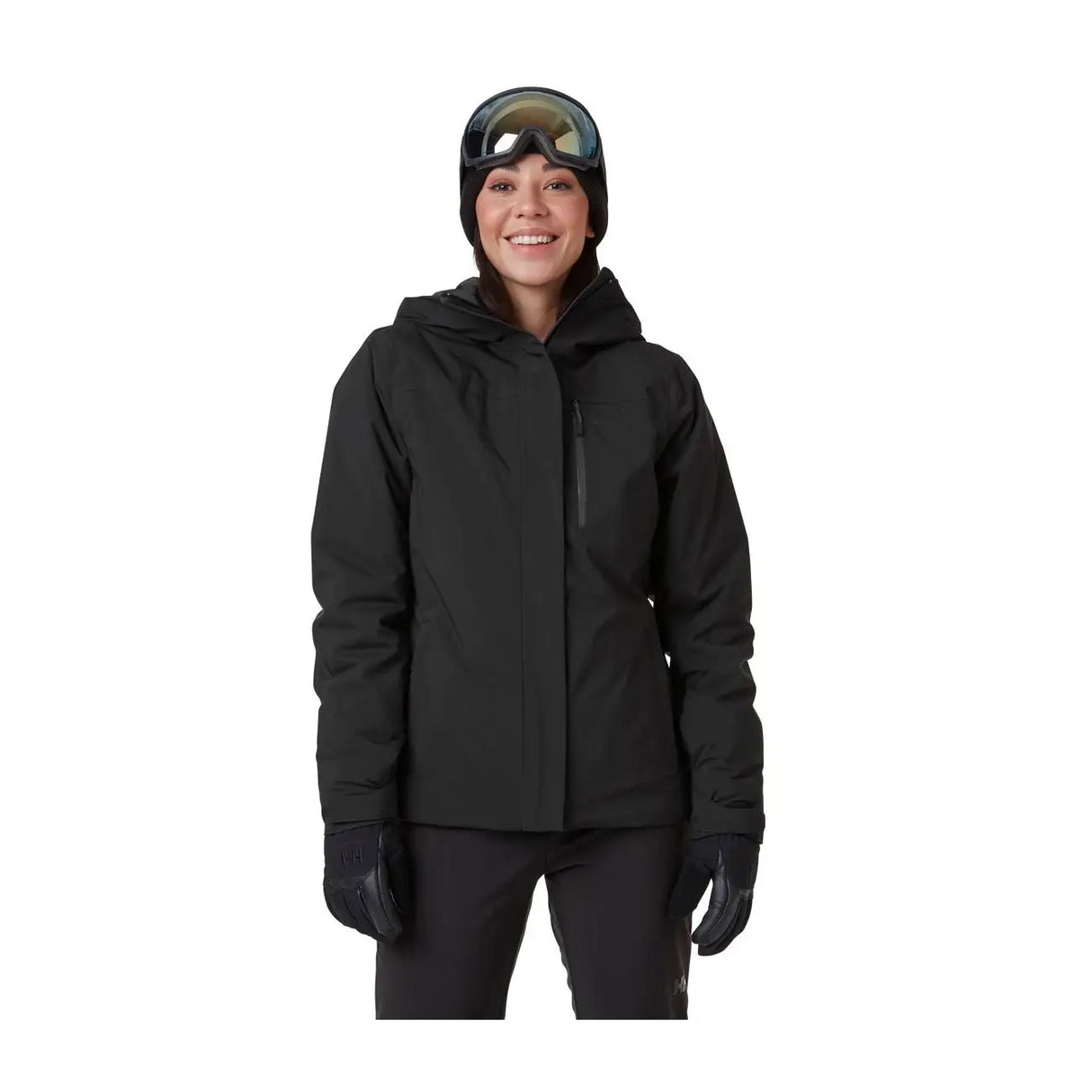 Helly Hansen Women's Snowplay Ski Jacket Skijakke Dame - Black - Black