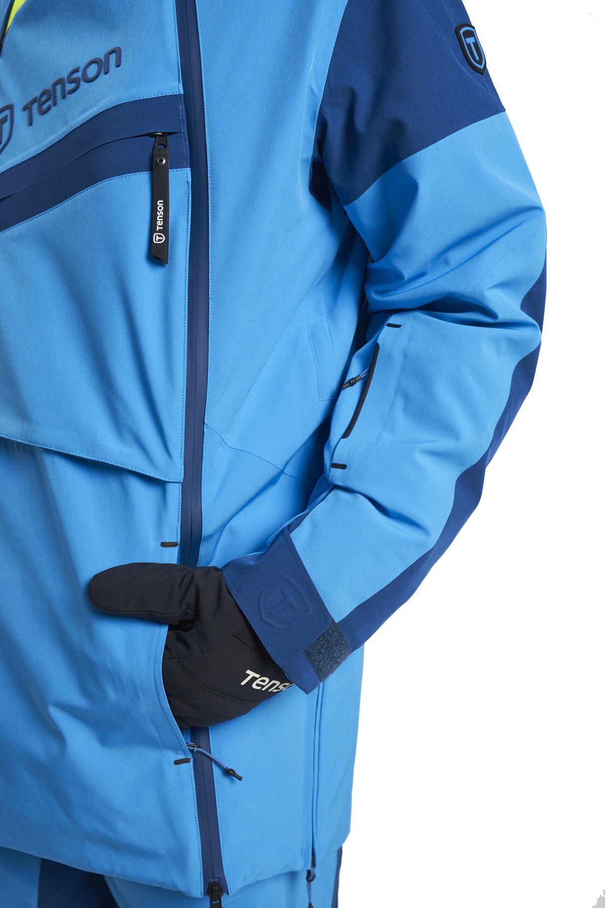 Tenson Aerismo JackoRak Men Anorak Skijakke Herre - Blue -