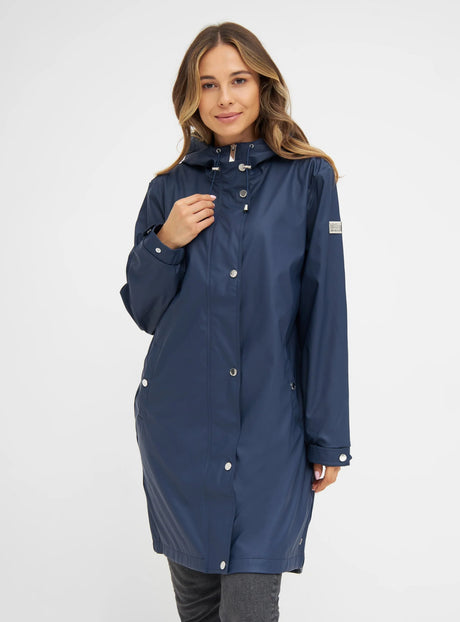 Ticket Woman Zille Regnjakke Dame - Navy - Navy