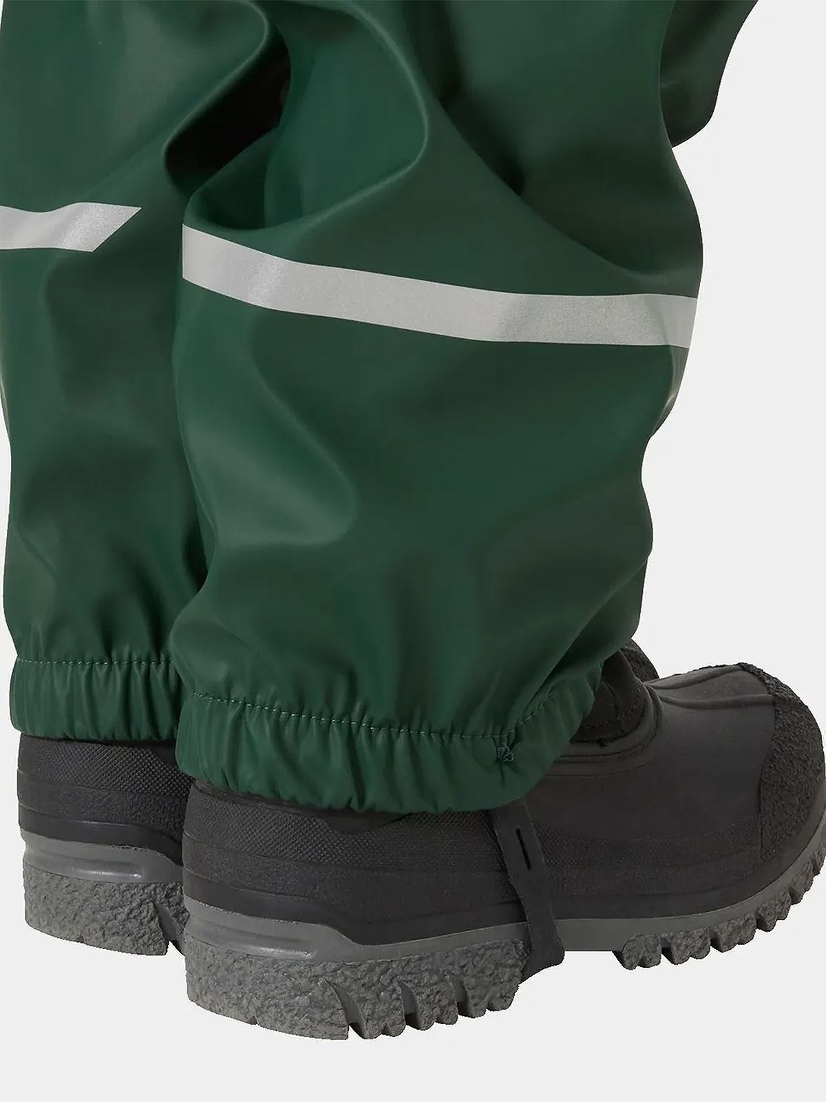 Helly Hansen Kids' Bergen PU AOP Regnsæt Børn - Jungle Green AOP -