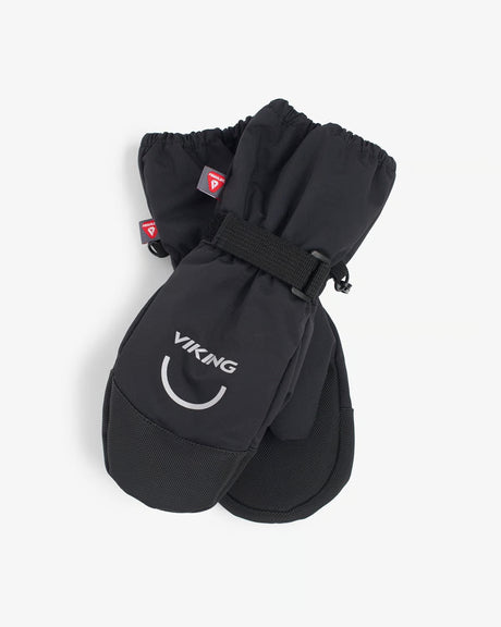 Viking Expower Insulated Mittens Vanter Børn - Black -