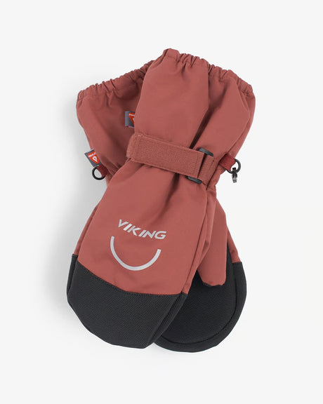 Viking Expower Insulated Mittens Vanter Børn - Dark Pink -