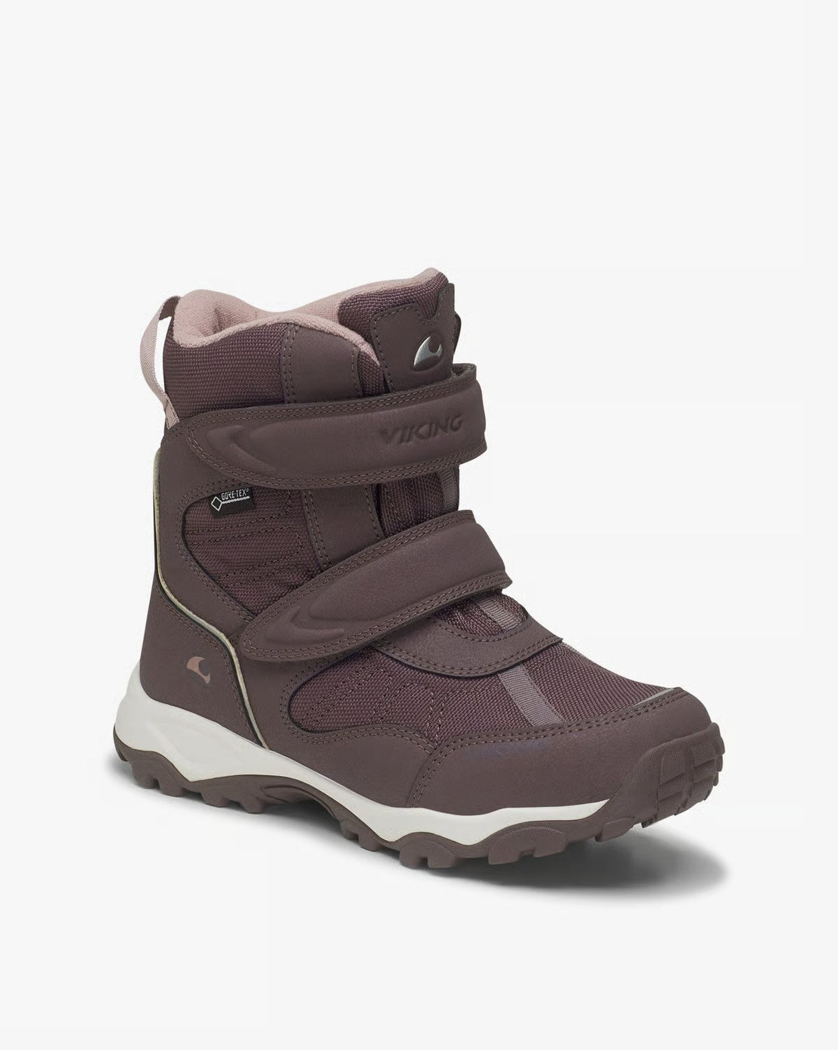 Viking Beito Warm GTX 2V Junior Vinterstøvler Børn - Plum/Dusty Pink -