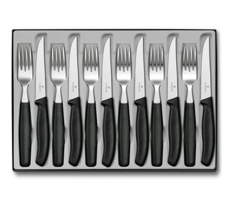 Victorinox Swiss Classic Bestiksæt 12 dele - med steakknive -