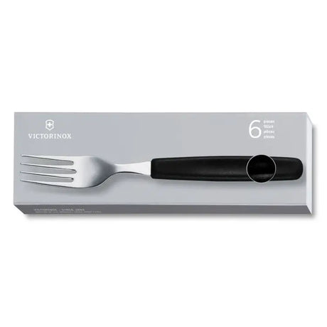 Victorinox Swiss Classic Bordgaffel - 6 stk - Sort