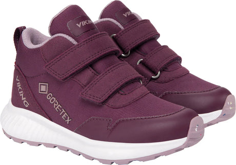 Viking Aery Track Mid F GTX Kids Sneaker Børn - Purple -