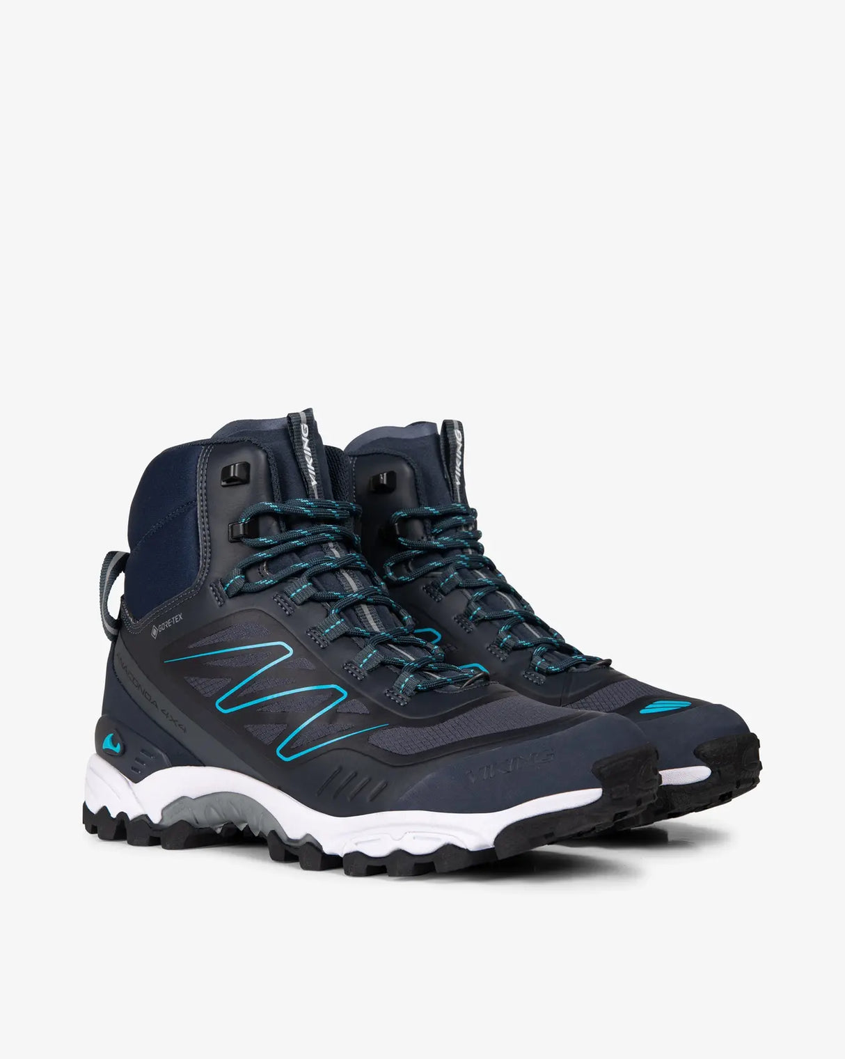 Viking Anaconda 4X4 Mid GTX Vandrestøvler Dame Herre - Navy -