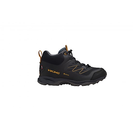 Viking Tind Mid GTX Junior Vandresko Børn - Black - Black