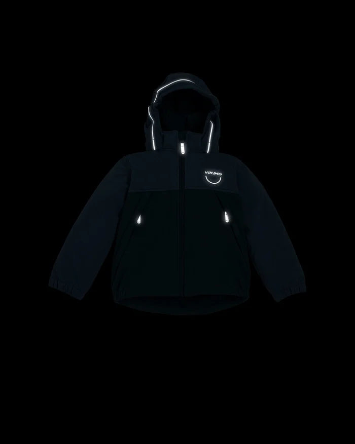 Viking Play Softshell Jacket Jakke Børn - Denim -