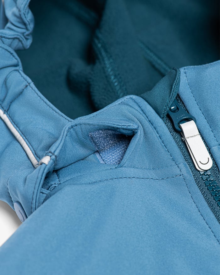 Viking Play Softshell Jacket Jakke Børn - Denim -