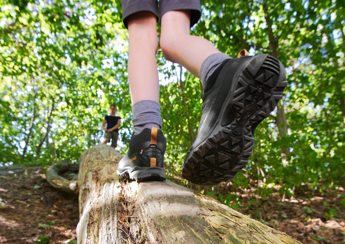 Viking Tind Mid GTX Junior Vandresko Børn - Charcoal/Violet -