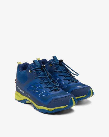 Viking Tind Mid GTX Junior Vandresko Børn - Blue/Khaki -