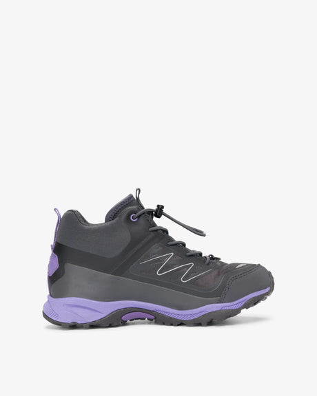 Viking Tind Mid GTX Junior Vandresko Børn - Charcoal/Violet -