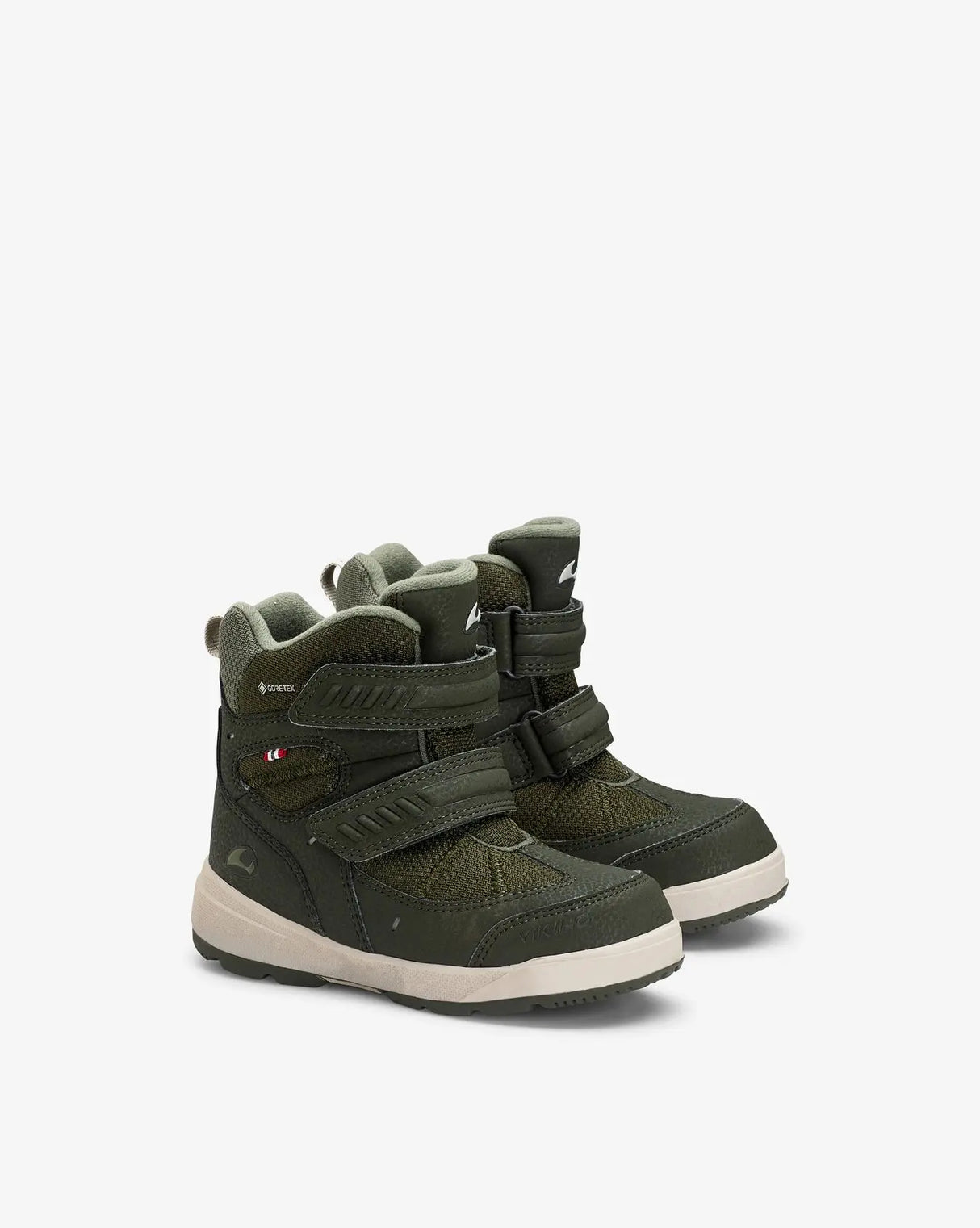 Viking Toasty Warm GTX 2V Kids Vinterstøvler Børn - Huntinggreen/Olive -