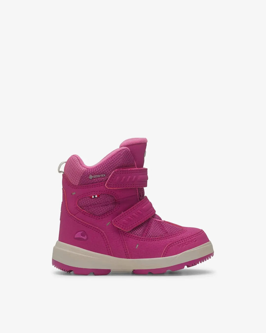 Viking Toasty Warm GTX 2V Kids Vinterstøvler Børn - Fuchsia/Pink - Fuchsia Pink