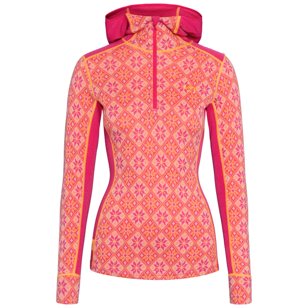 Kari Traa Rose Hoodie Skiundertrøje Dame - Berry Pink -