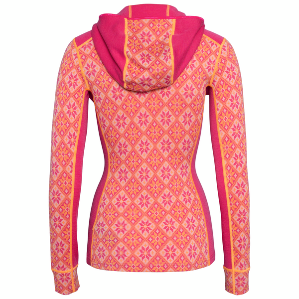 Kari Traa Rose Hoodie Skiundertrøje Dame - Berry Pink -