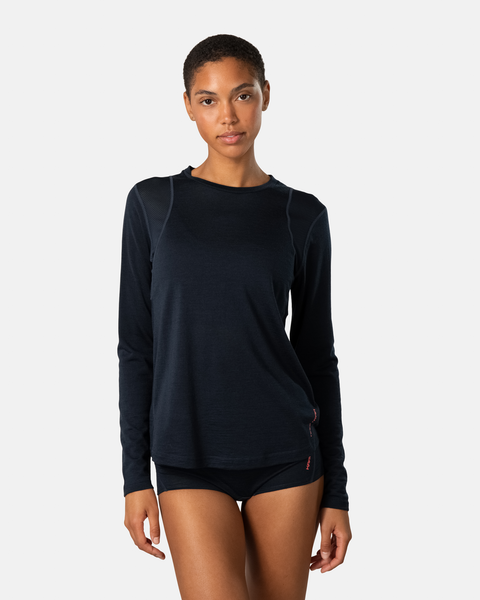 Kari Traa Embla Wool Long Sleeve Dame - Royal - Royal