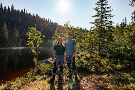YOU Trolltunga Skalbukser Vandrebukser Dame / Herre - Sort -