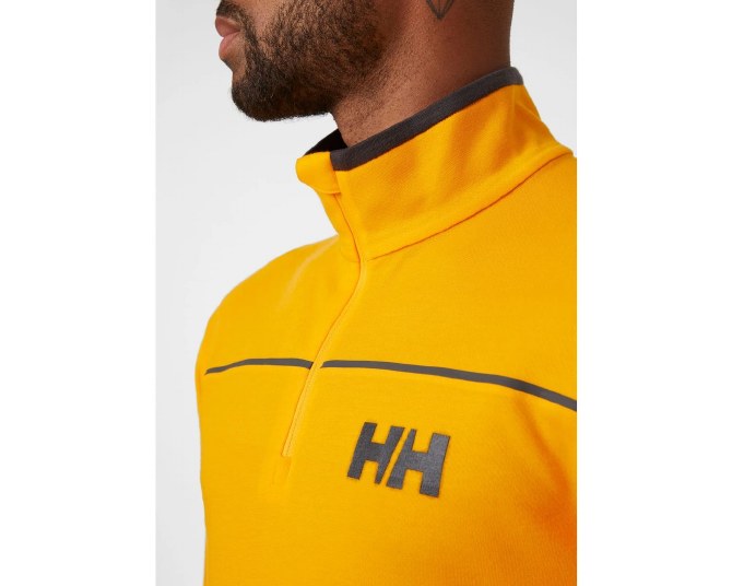 Helly Hansen Men's HP Quick-Dry Half-Zip Skiundertrøje Herre - Saffro -