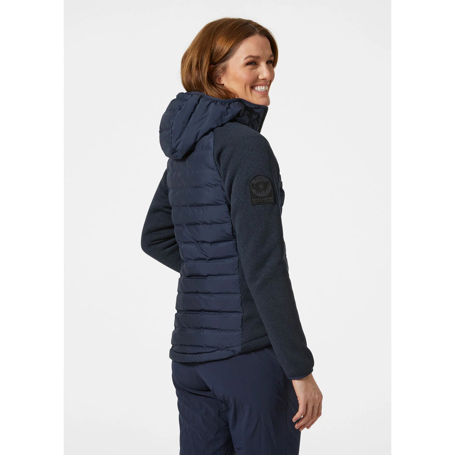 Helly Hansen Women's Arctic Ocean Insulated Hybrid Sejlerjakke Dame - Navy -