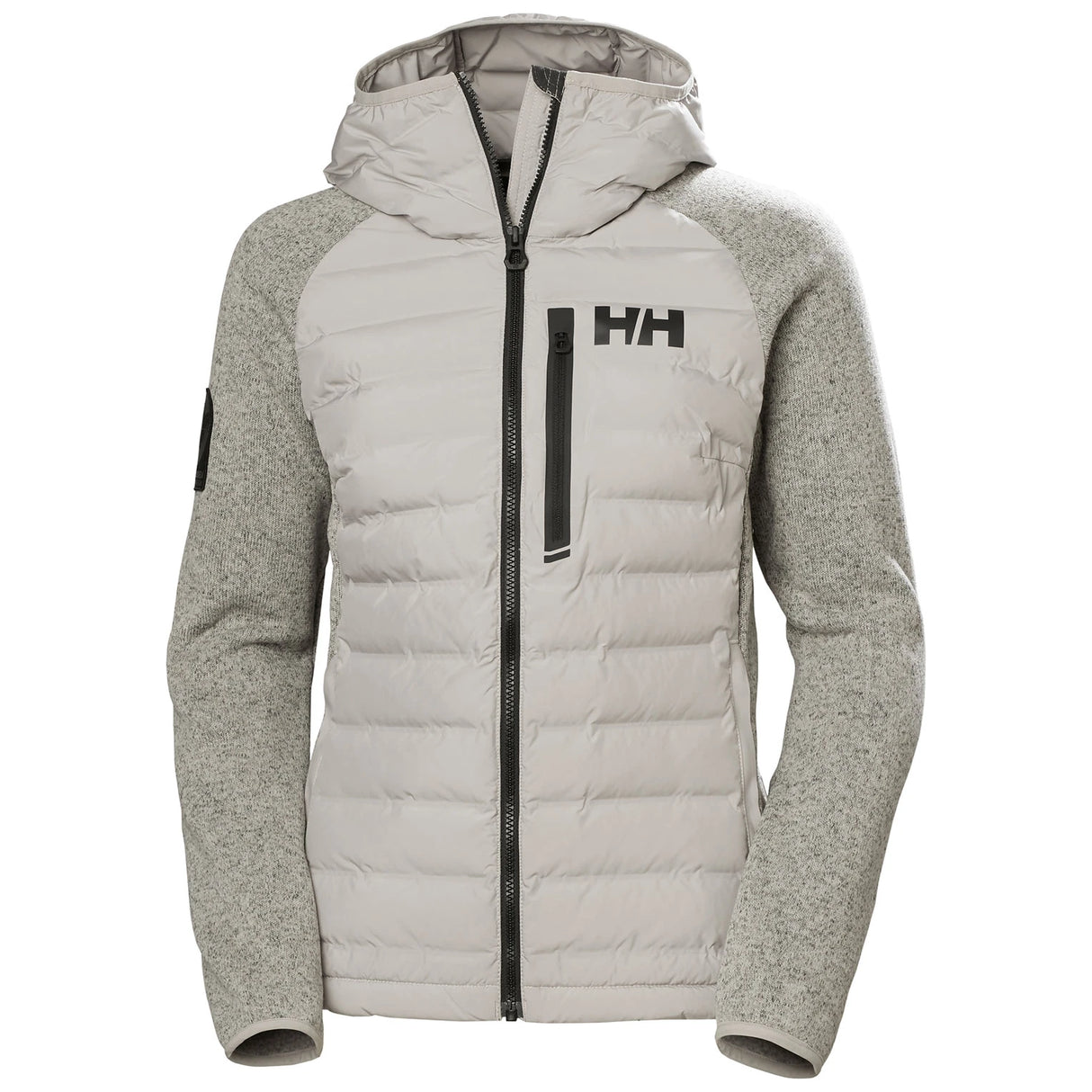 Helly Hansen Women's Arctic Ocean Insulated Hybrid Sejlerjakke Dame - Mellow Grey -