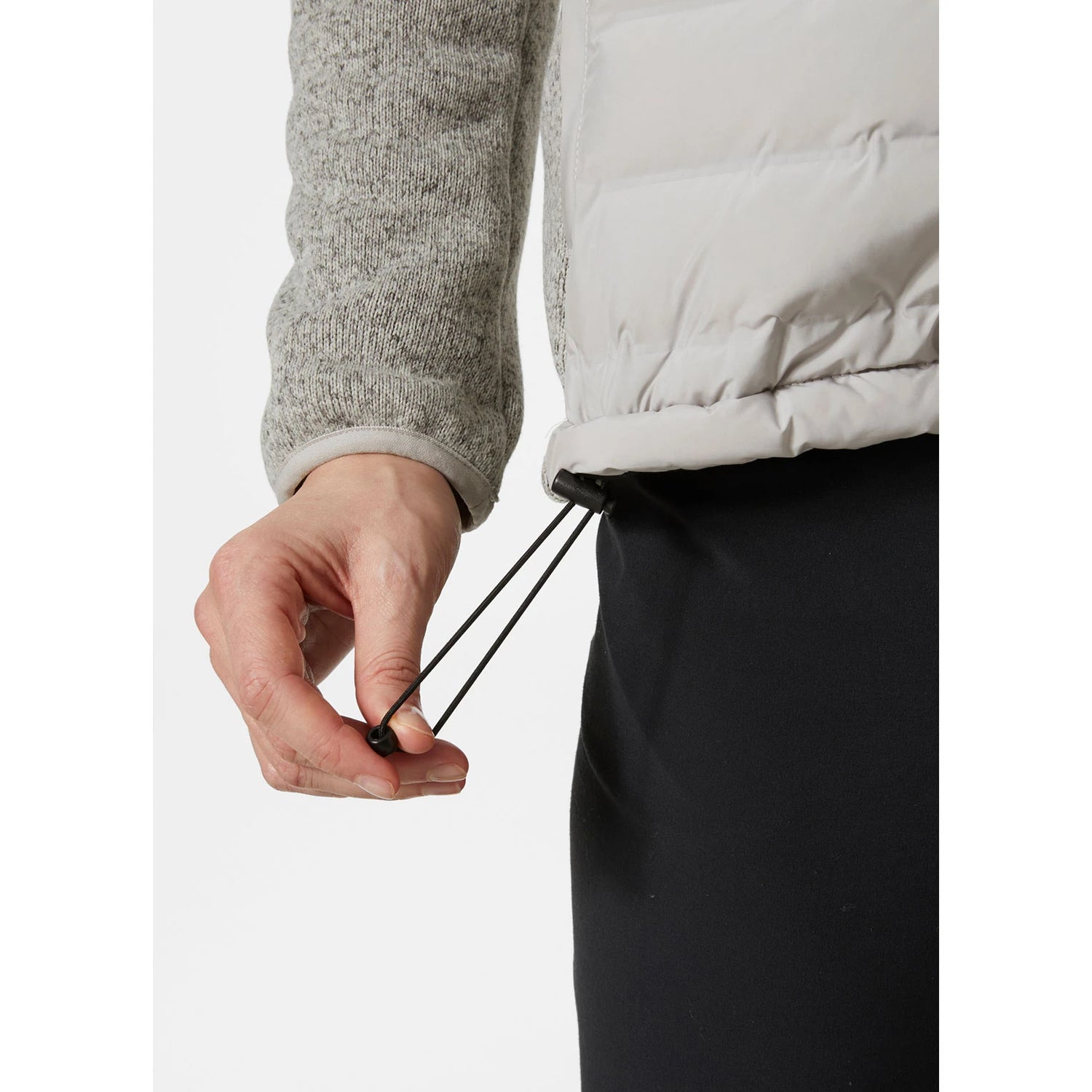 Helly Hansen Women's Arctic Ocean Insulated Hybrid Sejlerjakke Dame - Mellow Grey -