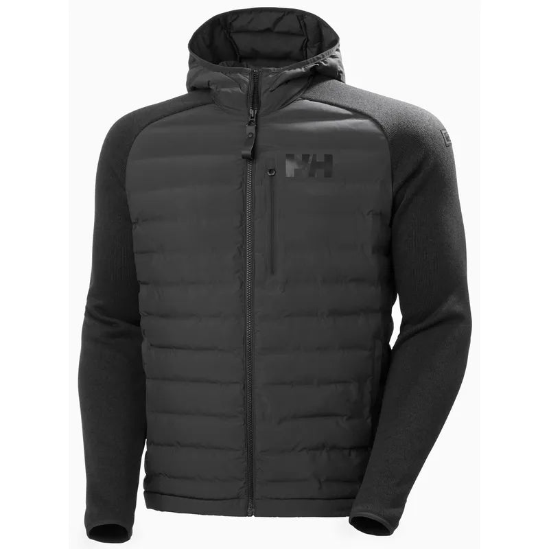 Helly Hansen Men's Arctic Ocean Hybrid Insulator Jakke Herre - Ebony - Ebony