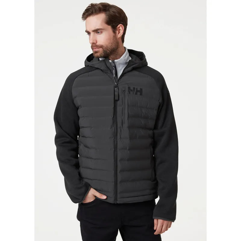 Helly Hansen Men's Arctic Ocean Hybrid Insulator Jakke Herre - Ebony -