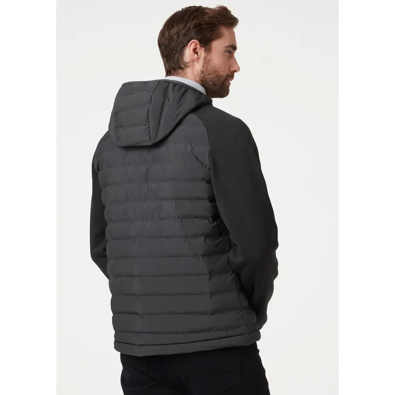 Helly Hansen Men's Arctic Ocean Hybrid Insulator Jakke Herre - Ebony -