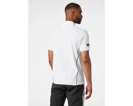 Helly Hansen Men's HP Racing Quick-Dry Polo T-shirt Herre - White -