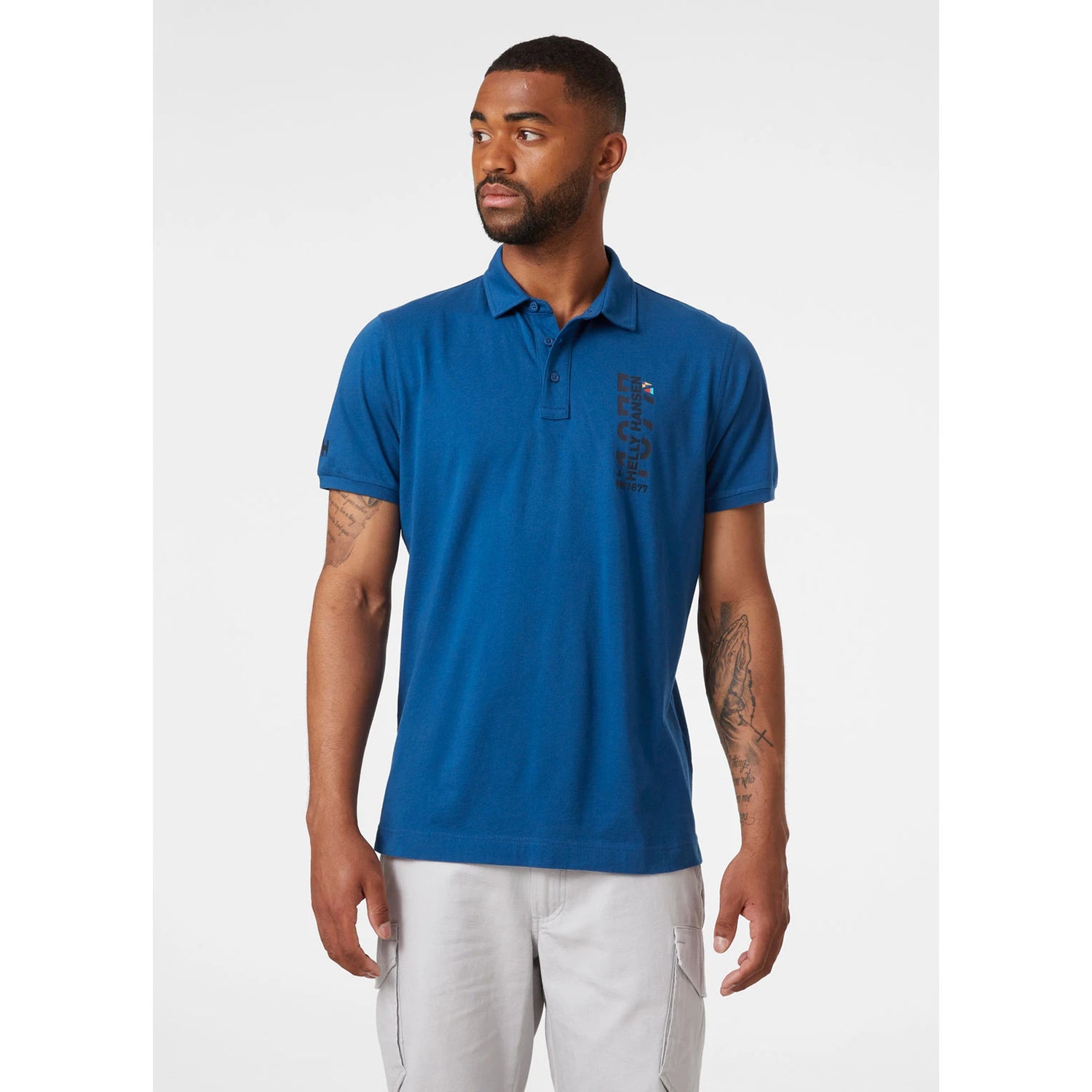 Helly Hansen Men's Coastline 2.0 Polo T-Shirt Herre - Deep Fjord - Deep Fjord