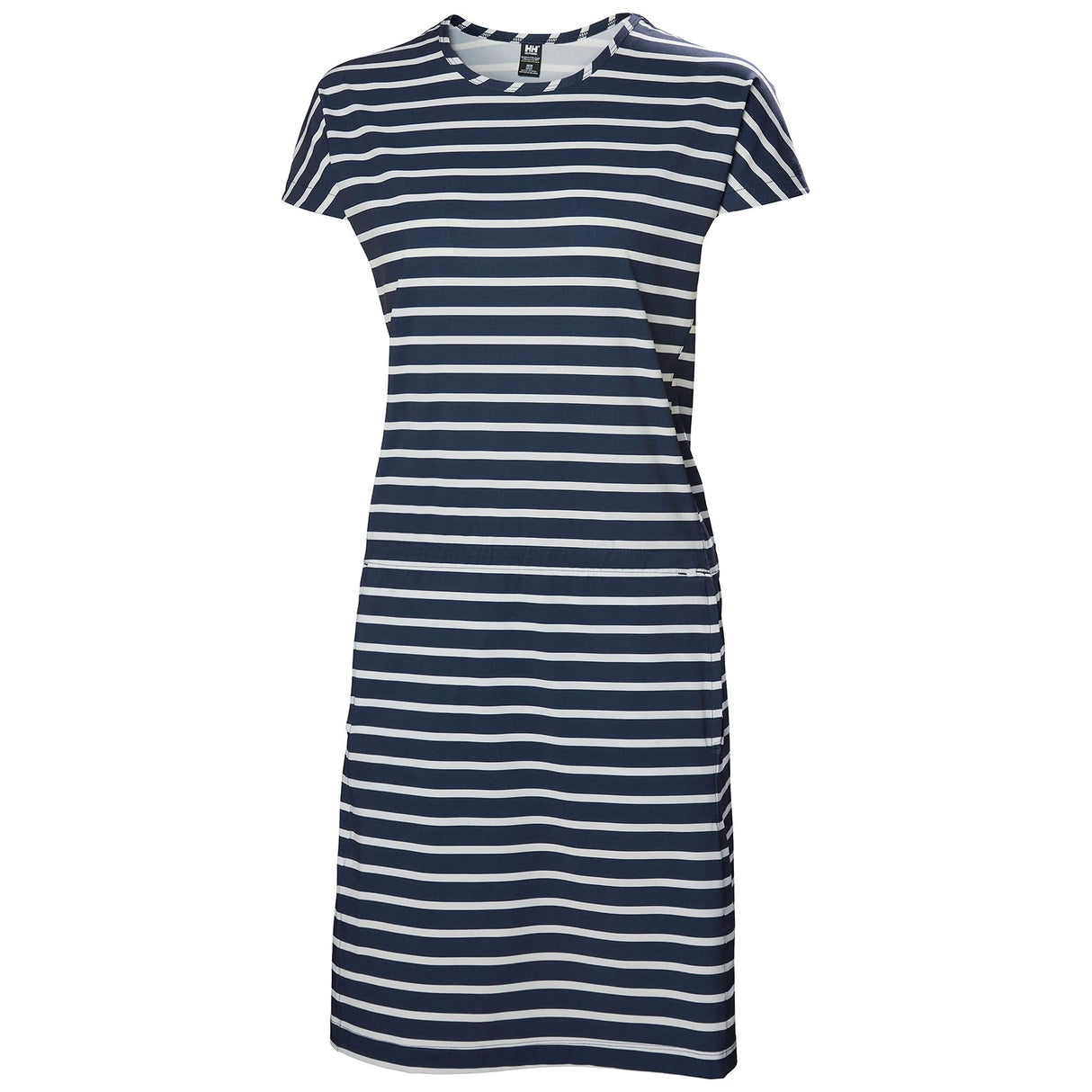 Helly Hansen Women's Thalia Summer Dress 2.0 Kjole Dame - Navy Stripe - Navy Stripe