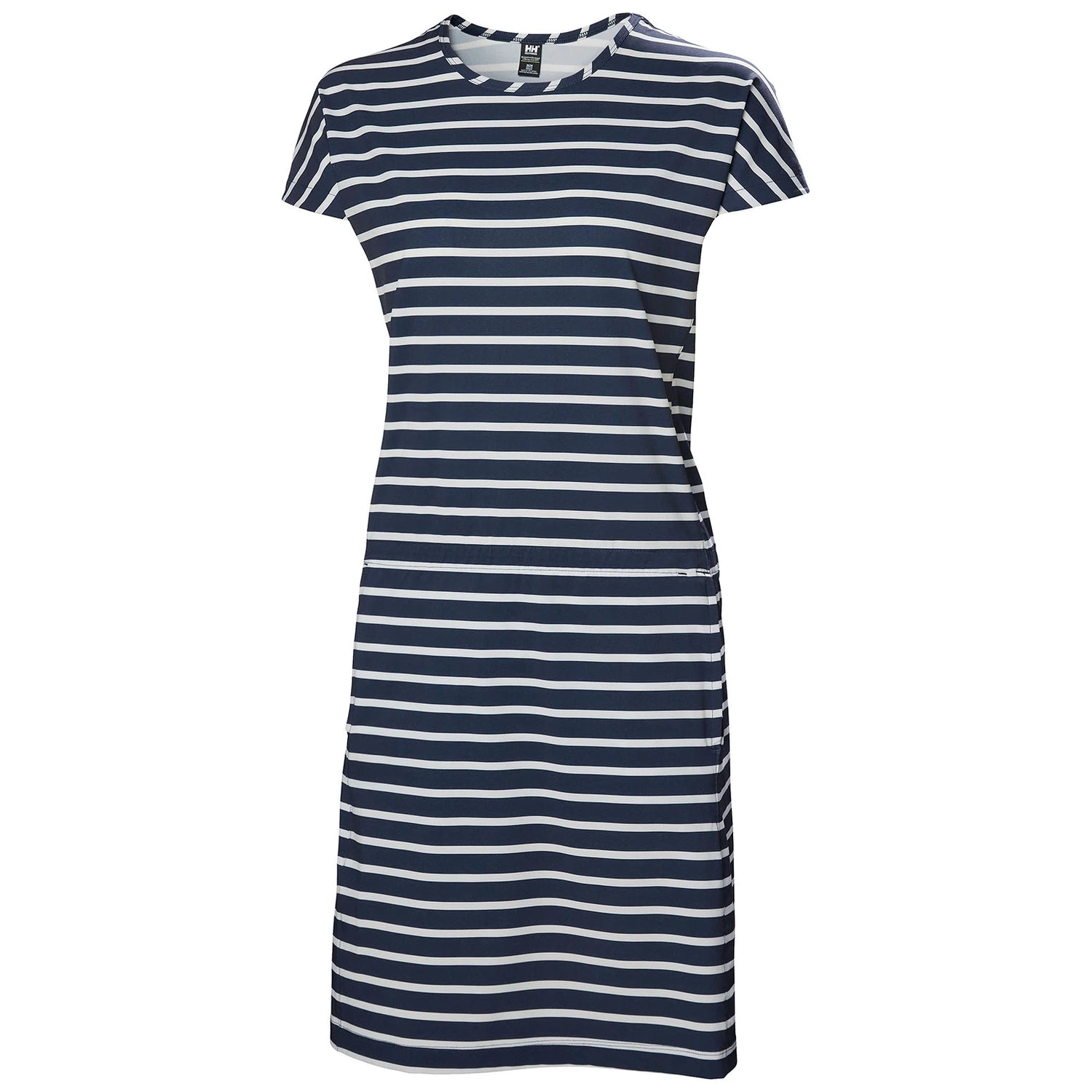 Helly Hansen Women's Thalia Summer Dress 2.0 Kjole Dame - Navy Stripe - Navy Stripe