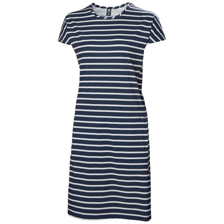 Helly Hansen Women's Thalia Summer Dress 2.0 Kjole Dame - Navy Stripe - Navy Stripe