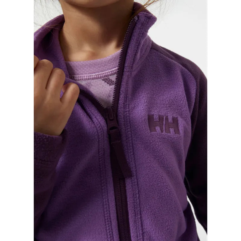 Helly Hansen Kids' Daybreaker 2.0 Jacket Fleecejakke Børn - Crushed Grape -