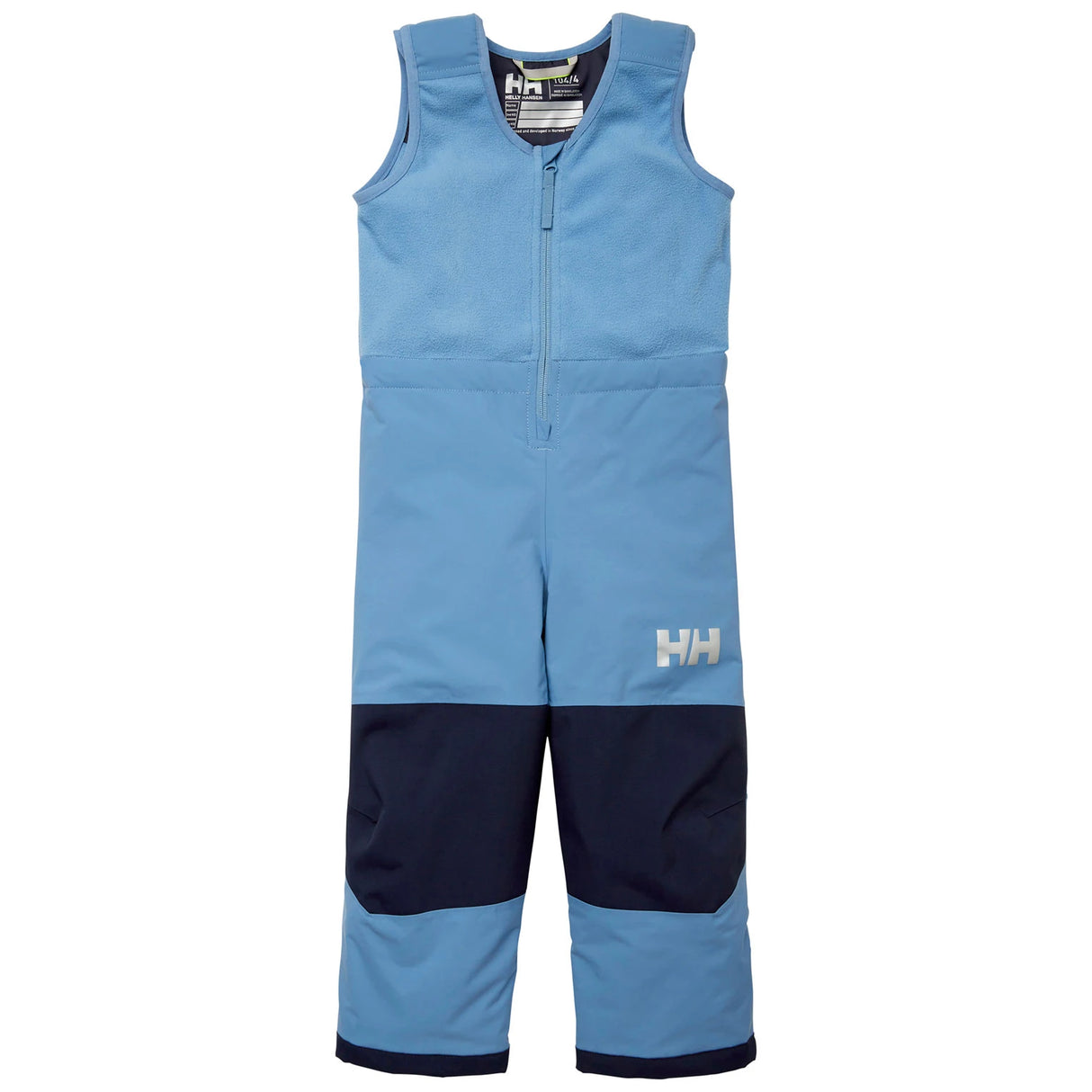 Helly Hansen Kids' Vertical Insulated Bib Pants Skibukser Børn - Blue Fog - Blue Fog