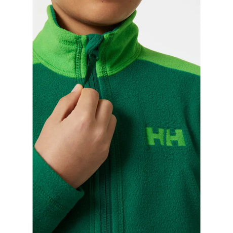 Helly Hansen Juniors' Daybreaker 2.0 Jacket Fleecejakke Børn - Green -