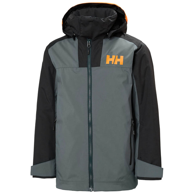 Helly Hansen Juniors' Terrain Jacket Jakke Børn - Storm