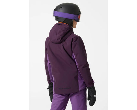 Helly Hansen Juniors' Level Ski Jacket Skijakke Børn - Crushed Grape -