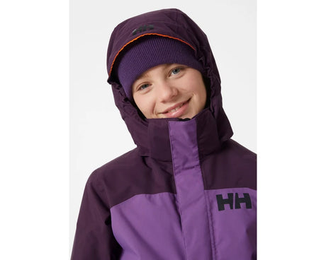 Helly Hansen Juniors' Level Ski Jacket Skijakke Børn - Crushed Grape -