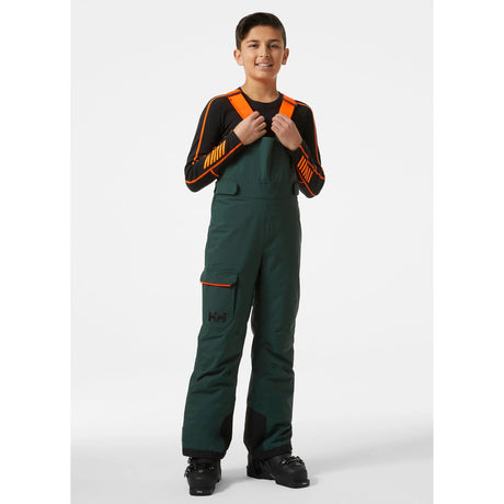 Helly Hansen Juniors' Summit Bib Pant Skibukser Børn - Darkest Spruce -