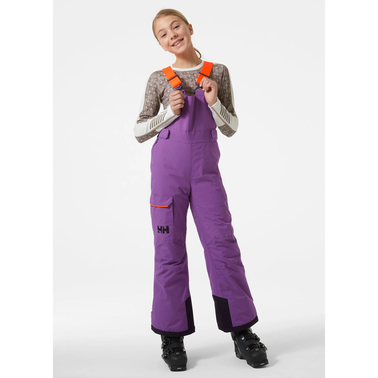 Helly Hansen Juniors' Summit Bib Pant Skibukser Børn - Crushed Grape -