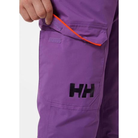 Helly Hansen Juniors' Summit Bib Pant Skibukser Børn - Crushed Grape -