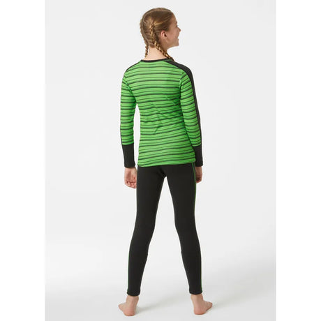 Helly Hansen Juniors' Graphic LIFA® Merino Base Layer Set Skiundertøj Børn - Clover -