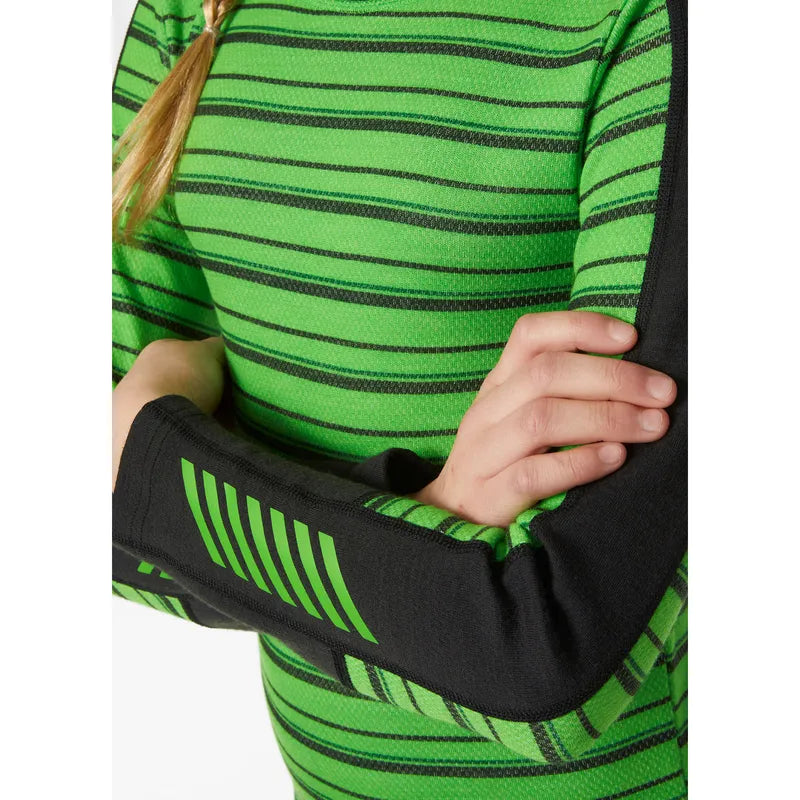 Helly Hansen Juniors' Graphic LIFA® Merino Base Layer Set Skiundertøj Børn - Clover -