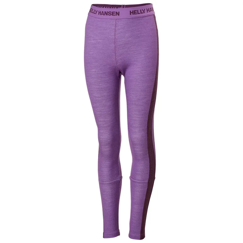 Helly Hansen Juniors' Graphic LIFA® Merino Base Layer Set Skiundertøj Børn - Crushed Grape -