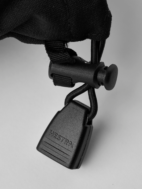 Hestra Heli Ski Female 5-finger Skihandsker Dame - Black & off-white -