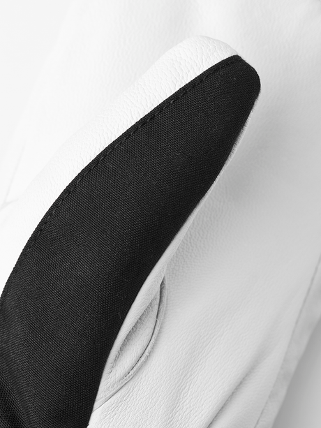 Hestra Heli Ski Female Mitt Skihandsker Dame - Black & Offwhite -