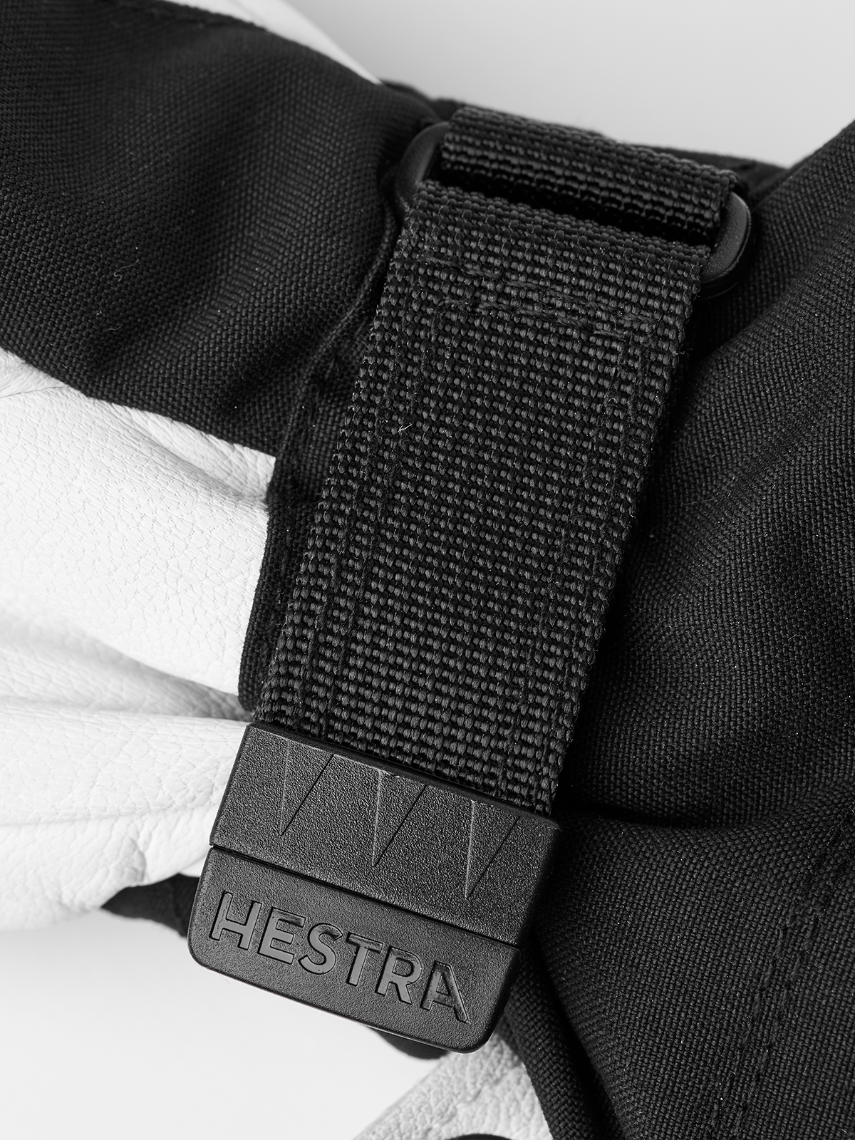 Hestra Heli Ski Female Mitt Skihandsker Dame - Black & Offwhite -